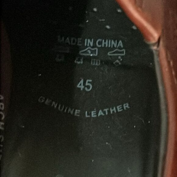 Ecco Helsinki Shoes Bike Toe Slip On Loafer EU 45/US 11-11.5 Cocoa Brown B62 - Picture 9 of 10